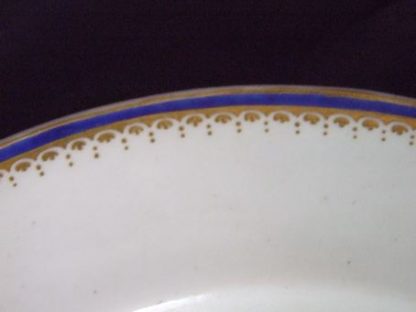 Assiette en porcelaine de Tournai à l'Or – Image 3